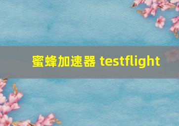 蜜蜂加速器 testflight